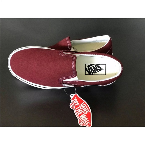 Vans Women’s Classic Slip-On Shoe Madder Brown - Picture 7 of 8